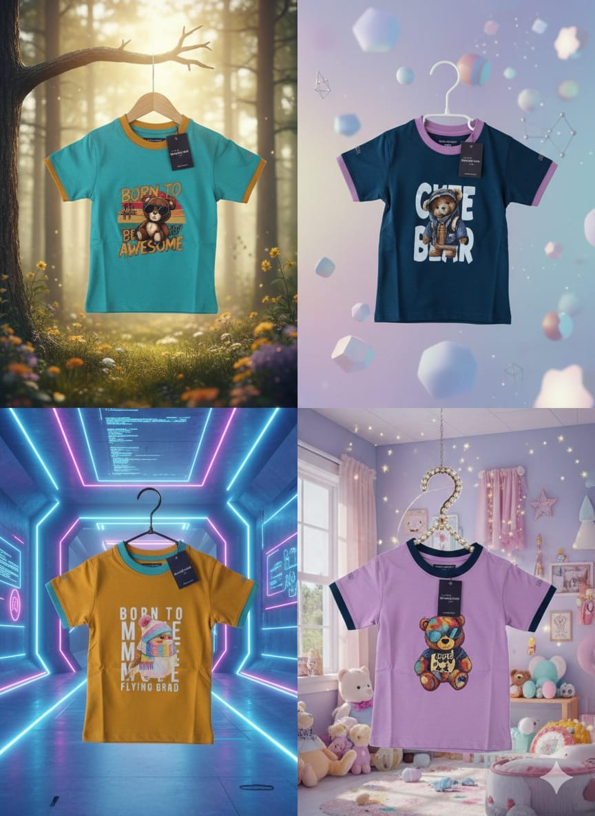 Born to shine - 4 Stylish Unisex T-Shirts