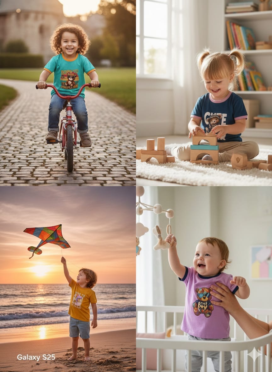 Born to shine - 4 Stylish Unisex T-Shirts - Image 4