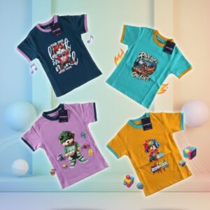Little Champions - 4 Stylish Unisex T-Shirts